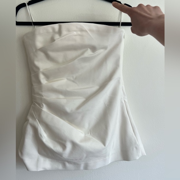 Banana Republic White Strapless Top - Picture 4 of 6